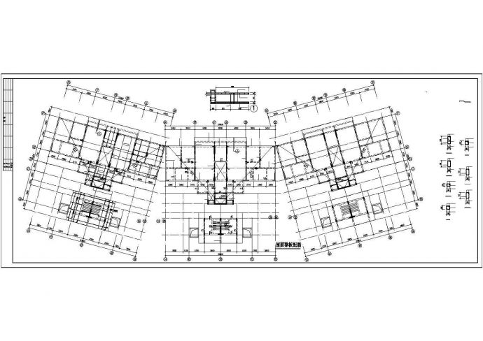 某小区住宅砖混结构平面设计施工图纸_图1