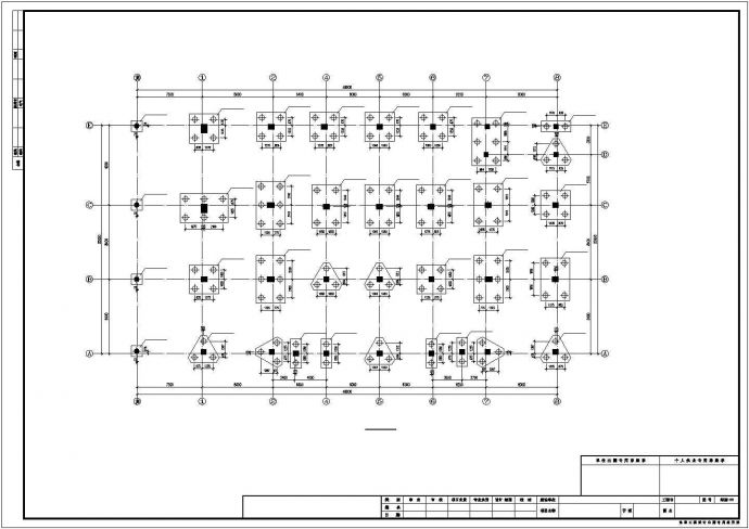 某地框剪结构办公大楼全套建筑设计图（共33张）_图1