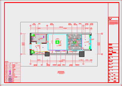 某地日式风格小型一居室公寓住宅室内装修CAD施工图（含效果图）-图二
