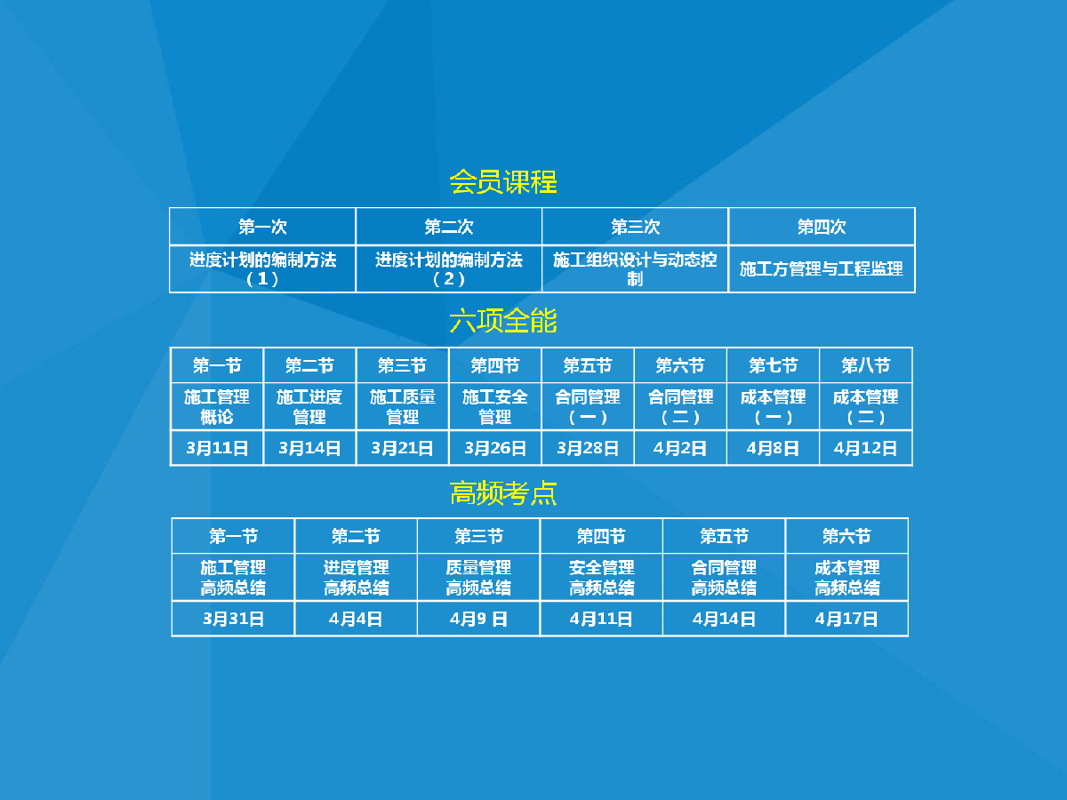 施工组织设计与动态控制 直播版-图二