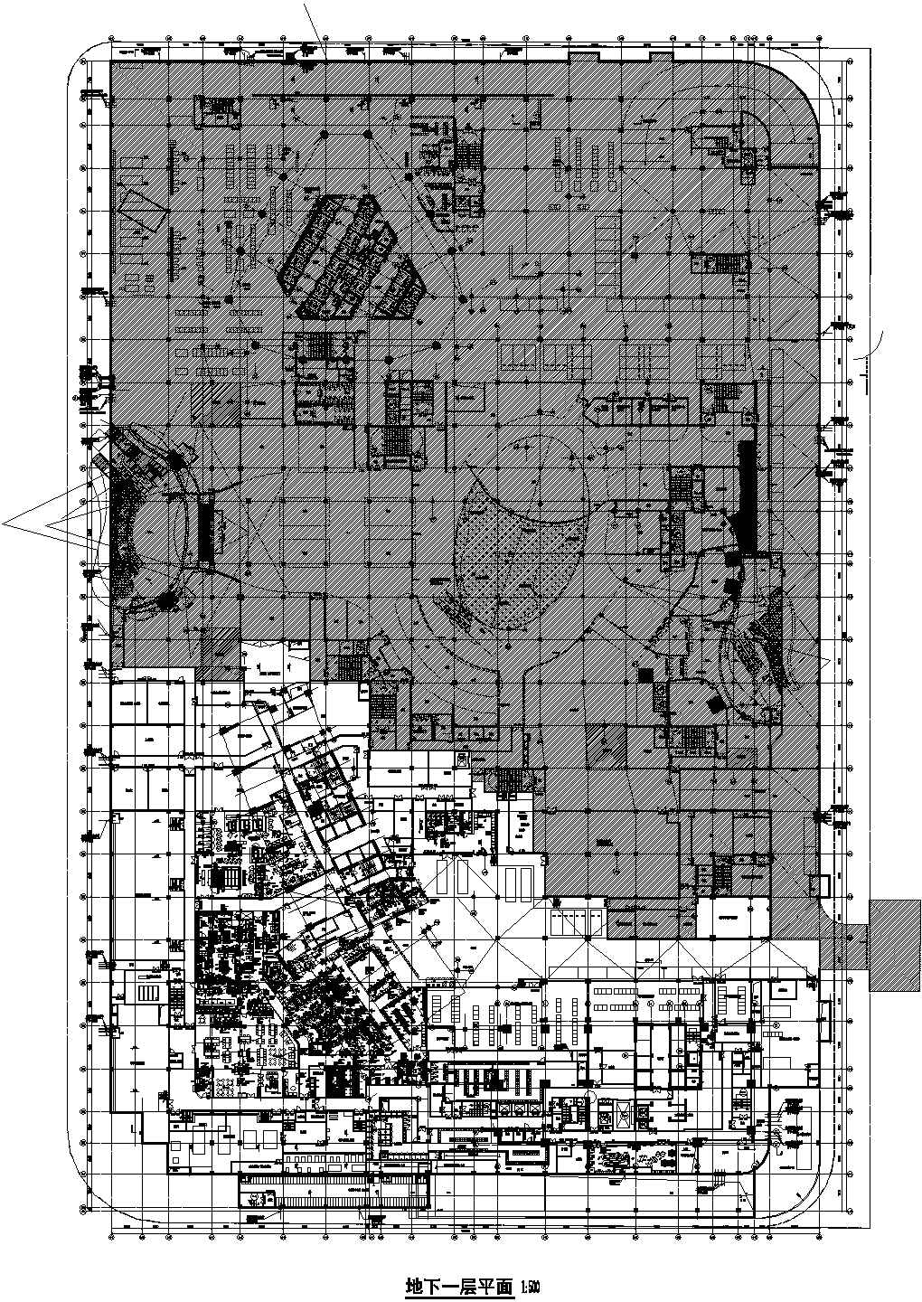 某五星级酒店主厨房布置图