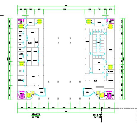 最新的三层办公楼建筑方案图（含效果图）-图二