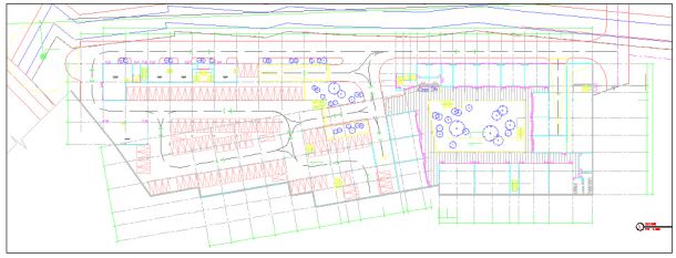某城市花园低层商业街建筑方案设计图-图二