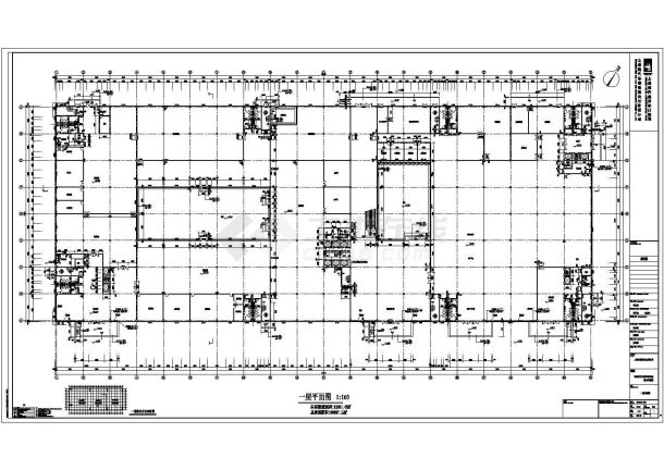 奇瑞汽车某六层科研综合楼建筑结构设计施工图纸-图二