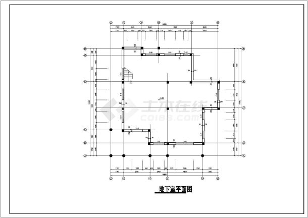 二层新农村二层别墅建筑扩初设计图，带阁楼-图一