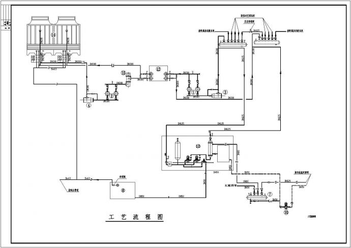 某地空调制冷机房设计施工详细图纸_图1