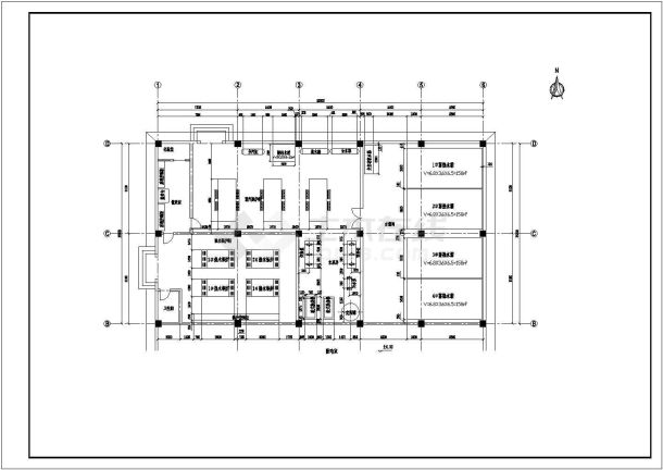 某地区锅炉房全套工艺设计施工图纸-图一