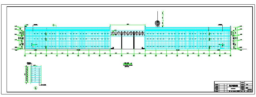 三层框架结构综合楼建筑设计施工图（独立基础）
