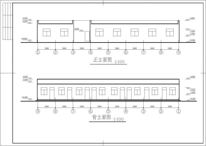 某加油站建筑结构施工图纸（共5张）_图1