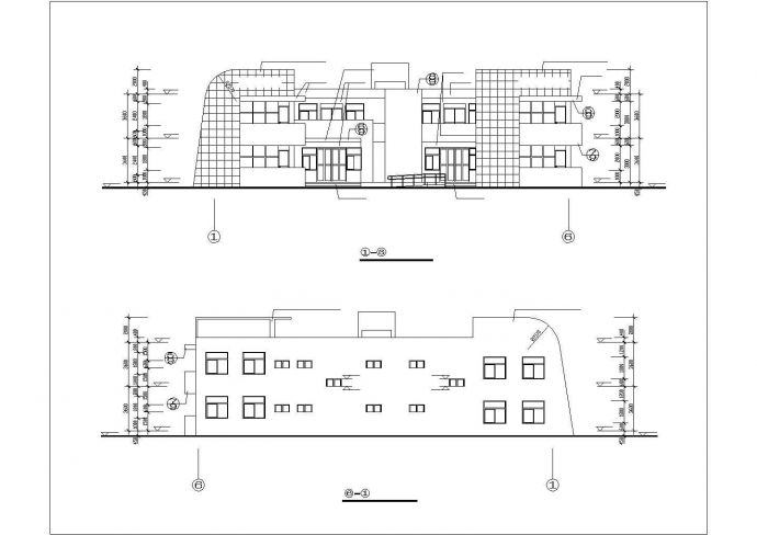 某地两层楼幼儿园建筑设计施工图纸_图1