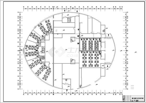 某地大剧院空调采暖通风设计施工图-图一