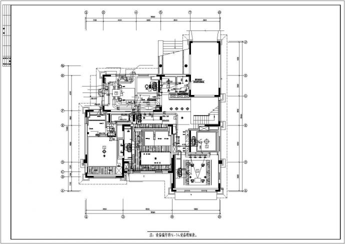 某温泉城06区C10型住宅暖通设计施工图（含设计施工说明）_图1