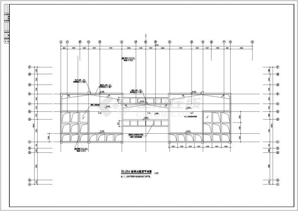 某地区单体洋房建筑设计施工图纸（共六张）-图二