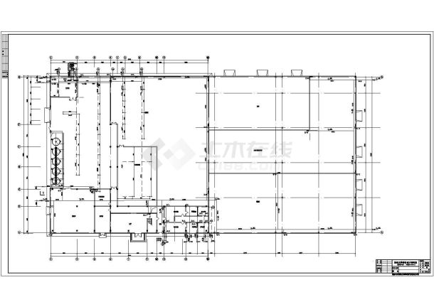 某地区厂房建筑给排水施工图（全套）-图二