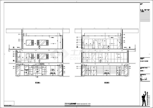 淀山湖大自然别墅建筑设计施工图（全套）-图一