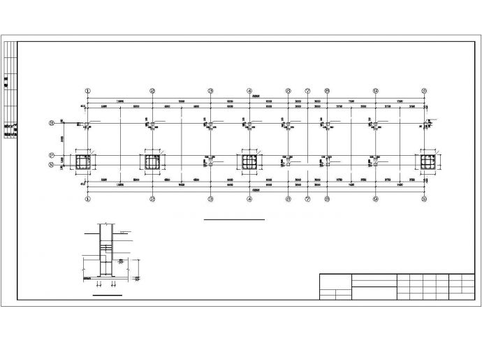 某工业园物流厂房建筑结构水电施工图_图1