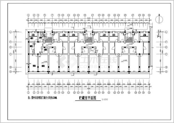 某小区六层住宅楼建筑图（共3张）-图一