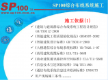 SP100综合布线系统施工图片1