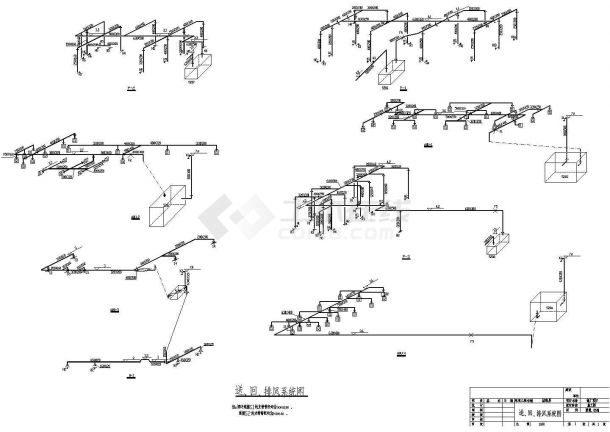 动物房空调通风系统设计cad施工图（含洁净空调）-图一