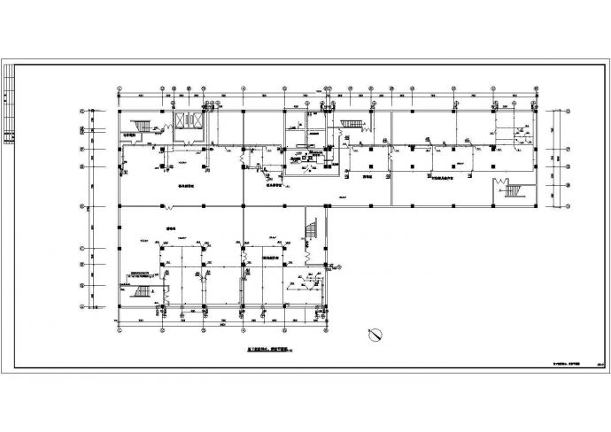 某六层中医院建筑楼给排水施工设计图（全套）_图1