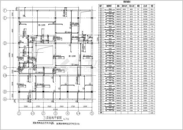 某私人住宅建筑结构设计图（共15张）-图二