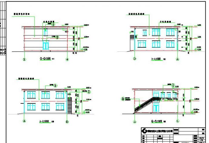 化验楼建筑设计cad图纸（含设计说明）_图1