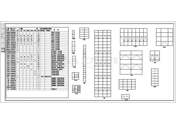 敬老院经典全套建筑结构施工图（含说明）-图二