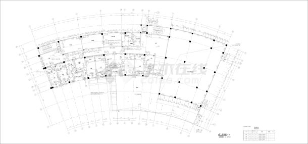 5层老年人公寓建筑设计施工图-图二