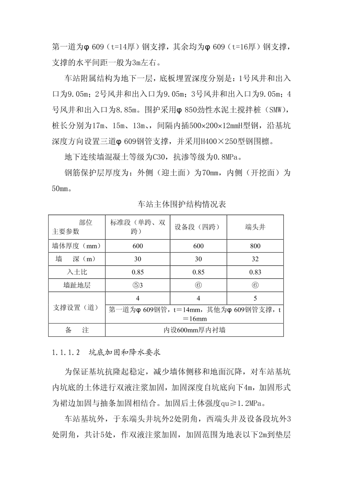 上海轨道交通9号线一期工程合川路站工程技术标书-图二