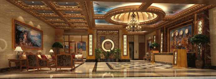 藏式星级酒店-室内设计施工_图1