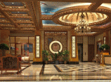 藏式星级酒店-室内设计施工图片1