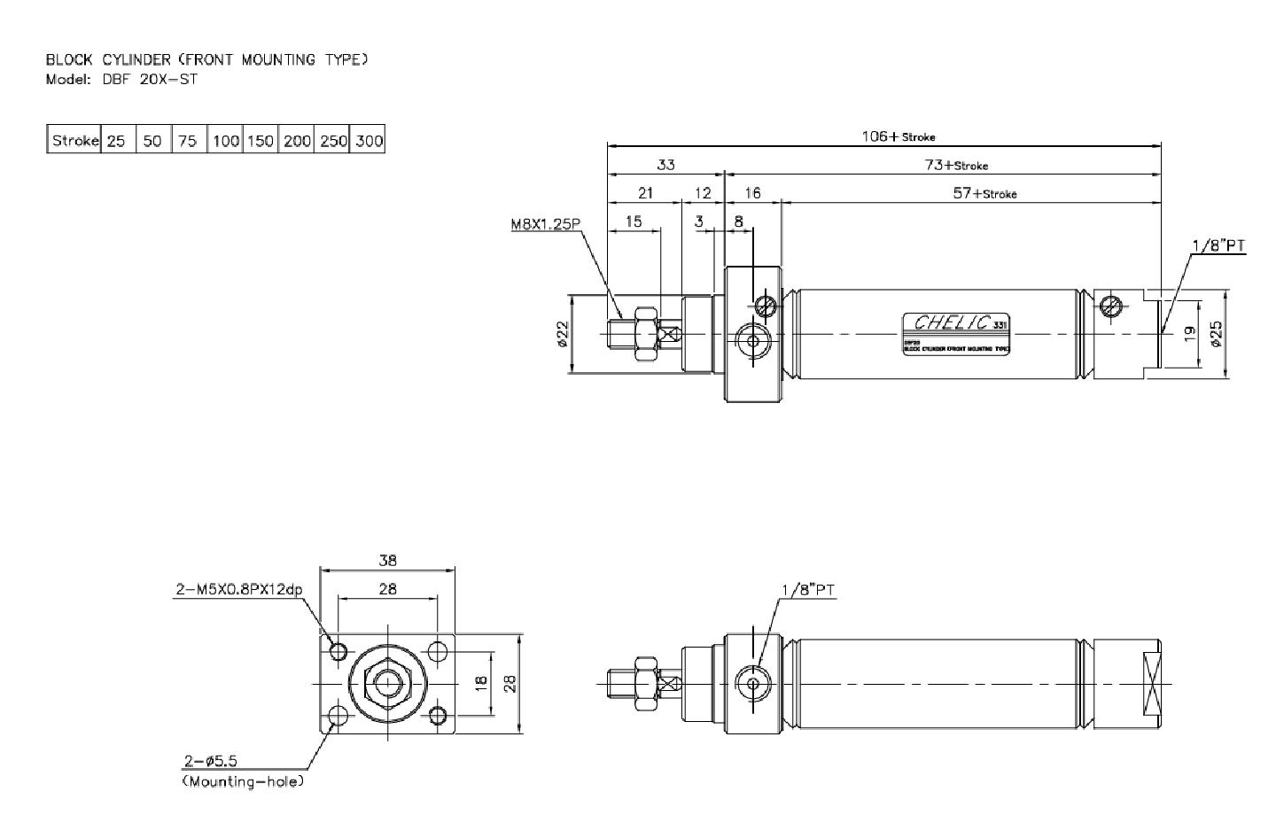 气缸-DB建筑节点详图CAD图