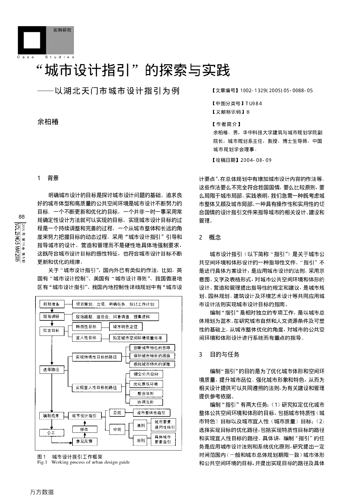 城市设计指引的探索与实践以湖北天门市城市设计指引为例-图一