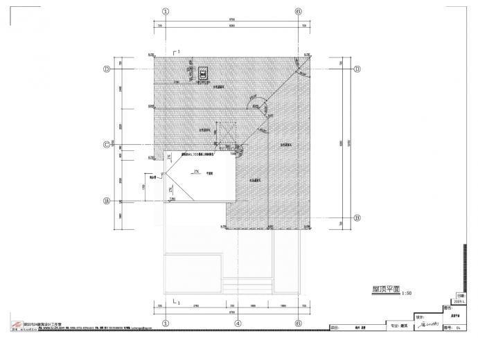 南方别墅建筑施工设计图_图1