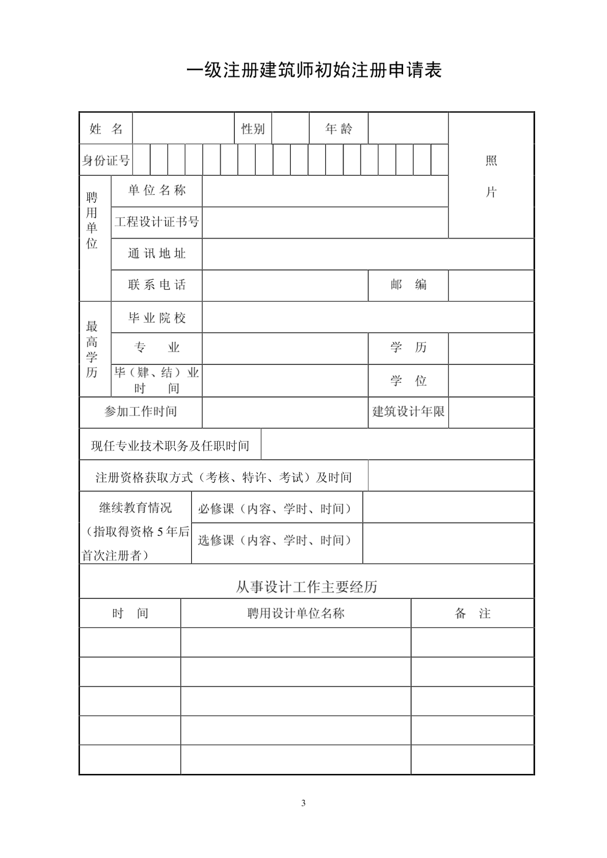 中华人民共和国一级注册建筑师-图二