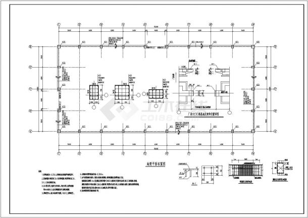 54x24轻钢厂房结构施工图-图二