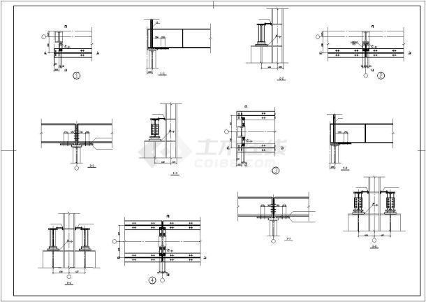 某公司仓库钢结构施工图（设计说明、图纸目录）-图二