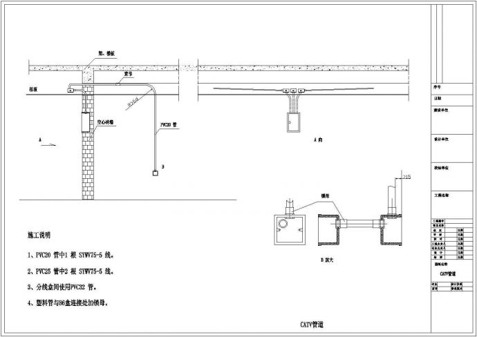 某地区整套PVC管道施工方案设计图_图1