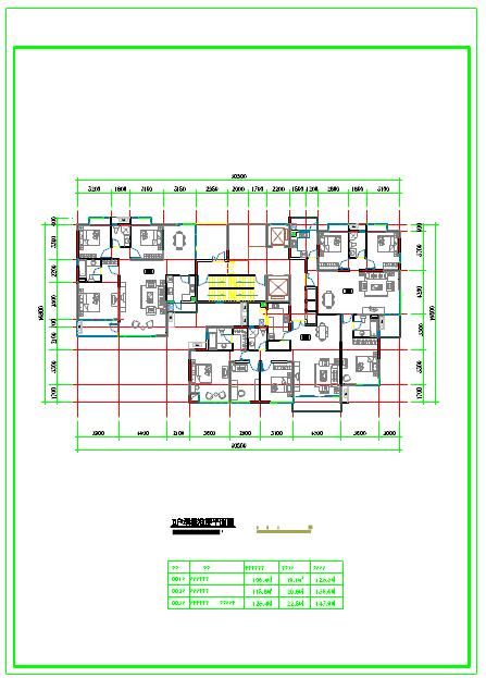 soho公寓楼户型平面图（含多种户型）-图二