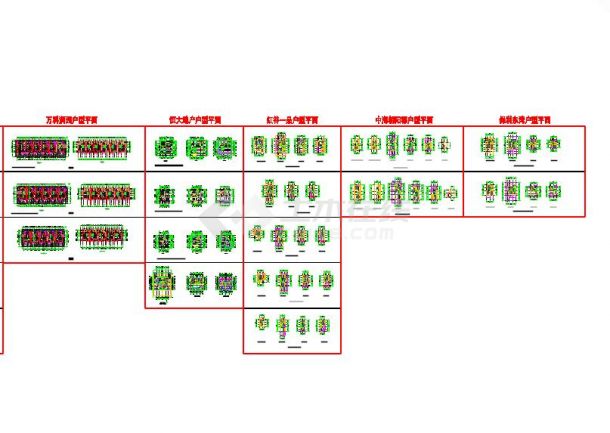 多形式两层别墅住宅户型合集（双拼、联排、独栋及叠加）-图二