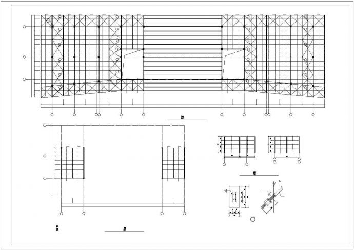 某地区框架结构教学楼建筑设计图纸_图1