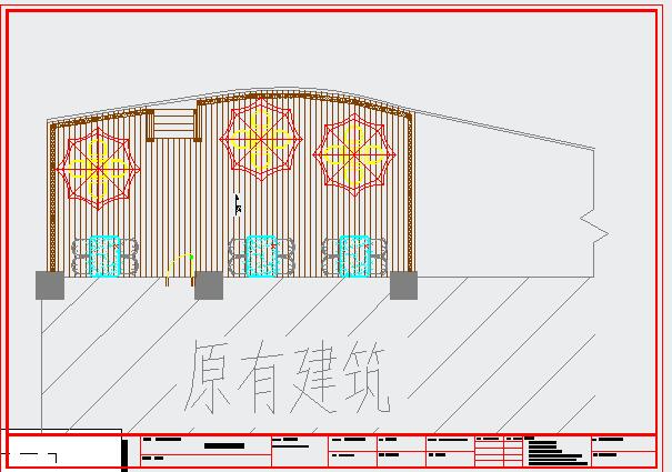 大型露天餐厅平台园林建筑设计全套图纸（非常详细）