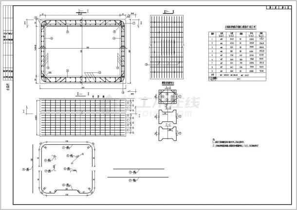 3米x2米涵洞CAD布置详图设计-图二