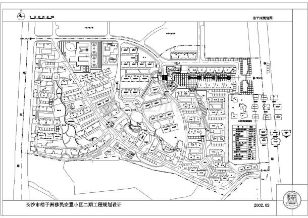 某地小区小型景观建筑规划设计图纸-图一