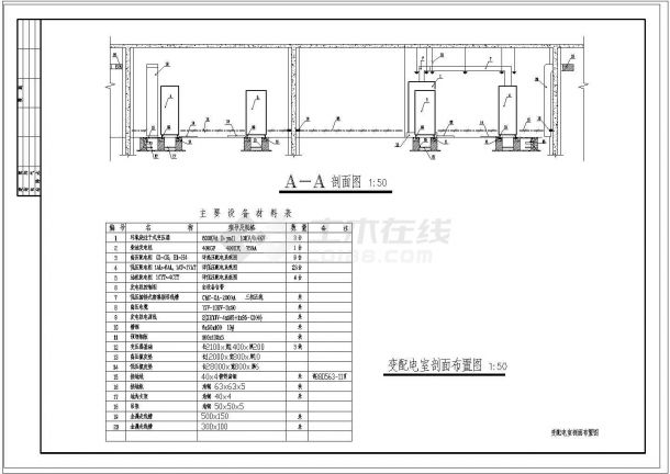 某地方高层电气系统图（共十一张）-图一