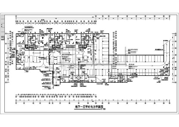 某地区住宅楼建筑电气设计施工图（共8张）-图一