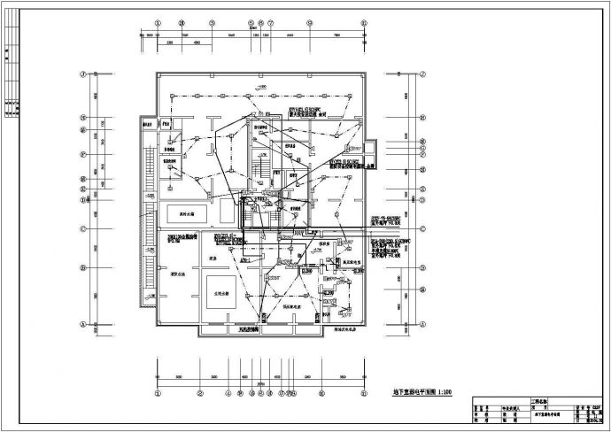 某小区十二层高层住宅楼电气设计图纸_图1