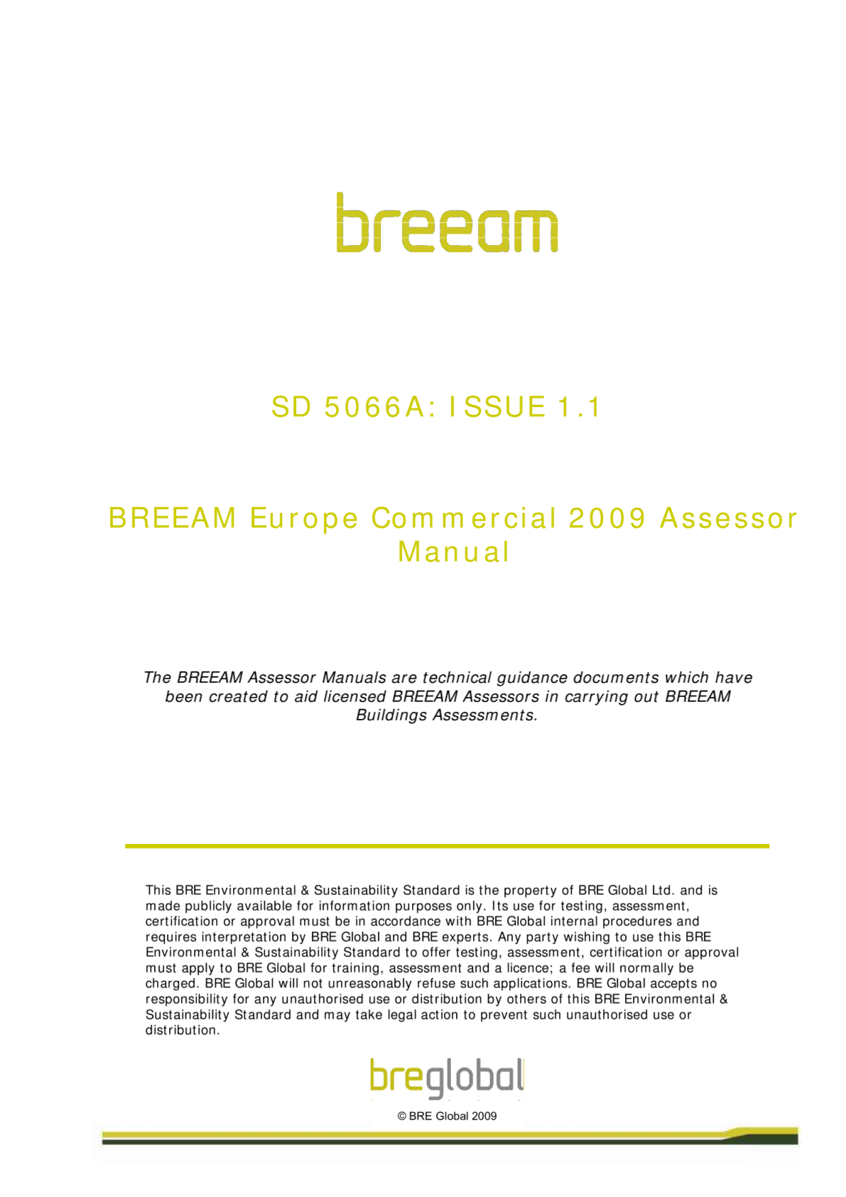 BREEAM_Europe_Commercial_2009-图一