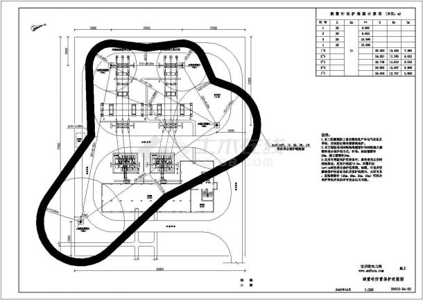 110kV变电站防雷接地设计施工图纸（含伏特积分获取与消耗规则的说明）-图二