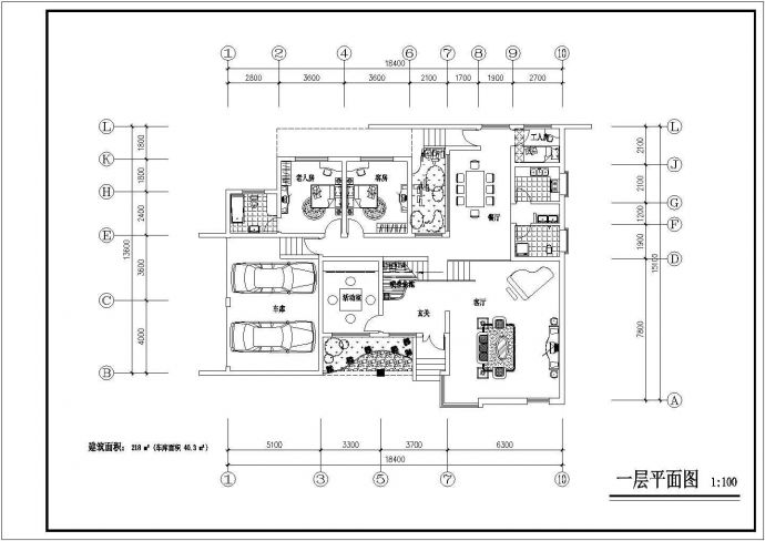 某地区欧式小别墅建筑施工方案设计图纸_图1